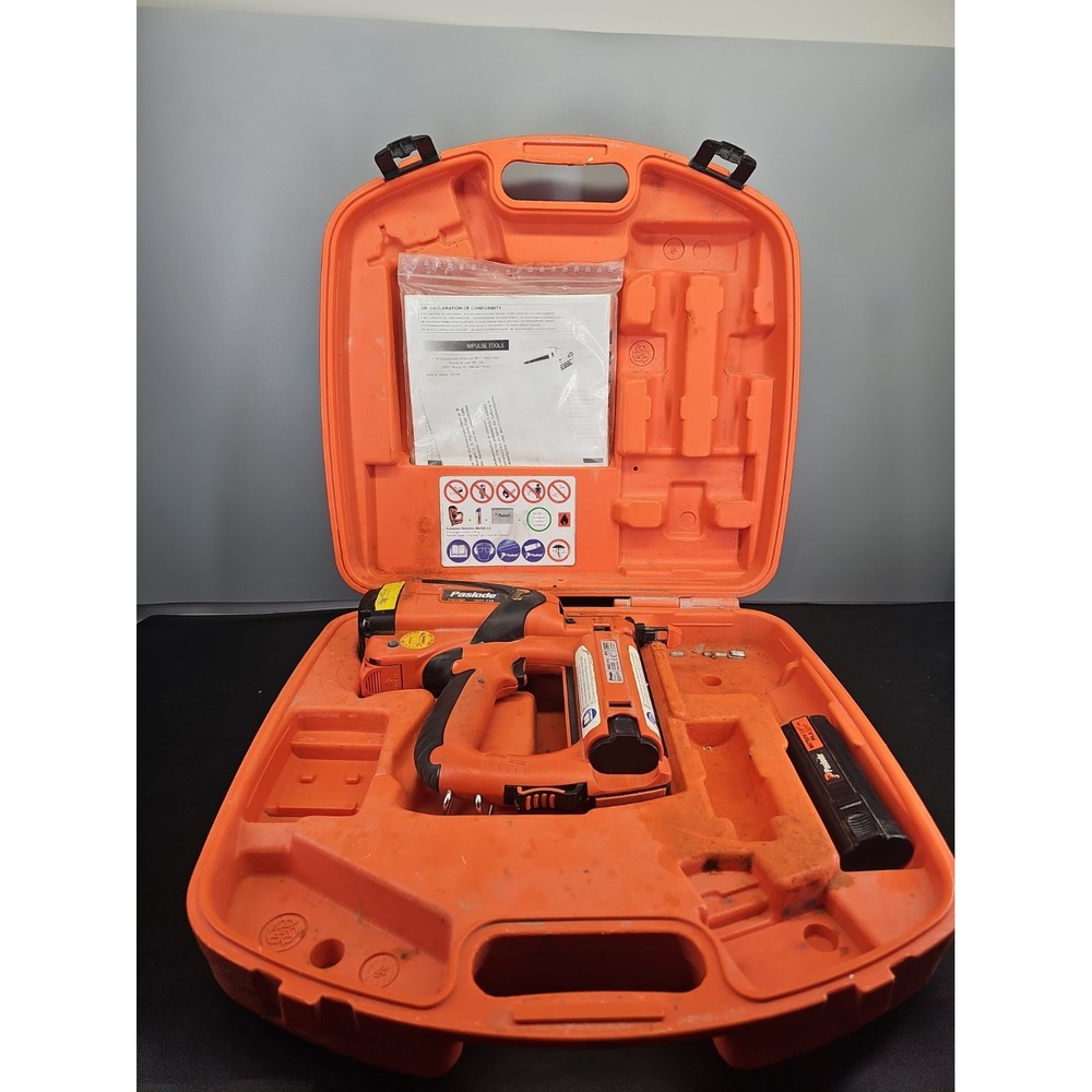 Paslode impulse Im50 F18 Lithium Power Cordless Nail Gun with 2 Batteries